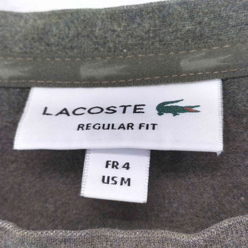 ラコステ LACOSTE フロッキーロゴプリントTシャツ メンズ JPN:M